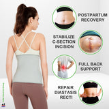 【AB-SF-1201】12″ Spacer Fabric Postpartum & Post Surgery Abdominal Binder