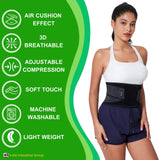 【BA-SF-801】Spacer Fabric Back Brace for Lower Back Pain Relief with Lumbar Pad & 4 Stays