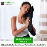 【BA-SF-801】Spacer Fabric Back Brace for Lower Back Pain Relief with Lumbar Pad & 4 Stays