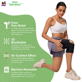 【KN-OS-23 H2】Spacer Fabric Adjustable Hinged Knee Wrap with Straps