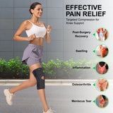 【KN-OS-23 H2】Spacer Fabric Adjustable Hinged Knee Wrap with Straps