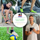 【AN-OS-11】Spacer Fabric Ankle Wrap for Achilles Tendonitis and Sports