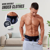 【HB-SF-201 LEFT & RIGHT】男性向け両側鼠径ヘルニアベルト(スペーサーファブリック製)