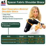 【Shoulder-OS-11】Spacer Fabric Shoulder Brace Support for AC Joint