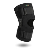 【KN-OS-23 H2】Spacer Fabric Adjustable Hinged Knee Wrap with Straps