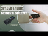 【FS-OS-11】スペーサーファブリック ばね指用フィンガースプリント(指固定サポーター)