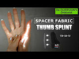 【TB-OS-32】Spacer Fabric CMC Thumb Splint