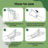 【TB-OS-38】Spacer Fabric RSI Wrist Thumb Splint Wrap