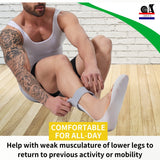 【AFO-21】Spacer Fabric AFO Ankle Stabilizer Support – Trimmable Drop Foot Brace Orthosis