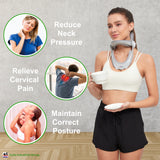 【NK-HS-22】Spacer Fabric Adjustable Cervical Collar for Neck Pain Relief