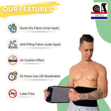 【WA-OS-11】Spacer Fabric Waist Trimmer for Women and Men