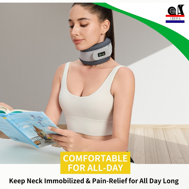 【NK-SF-12】Spacer Fabric Soft Cervical Collar for Cervical Spine Pressure Relief