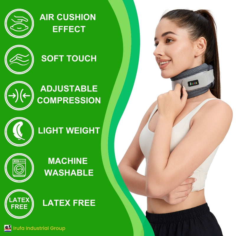 【NK-SF-12】Spacer Fabric Soft Cervical Collar for Cervical Spine Pressure Relief