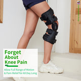 【KN-SF-35-OA-1】Spacer Fabric OA Unloader Knee Brace with Quick Release Buckle Straps