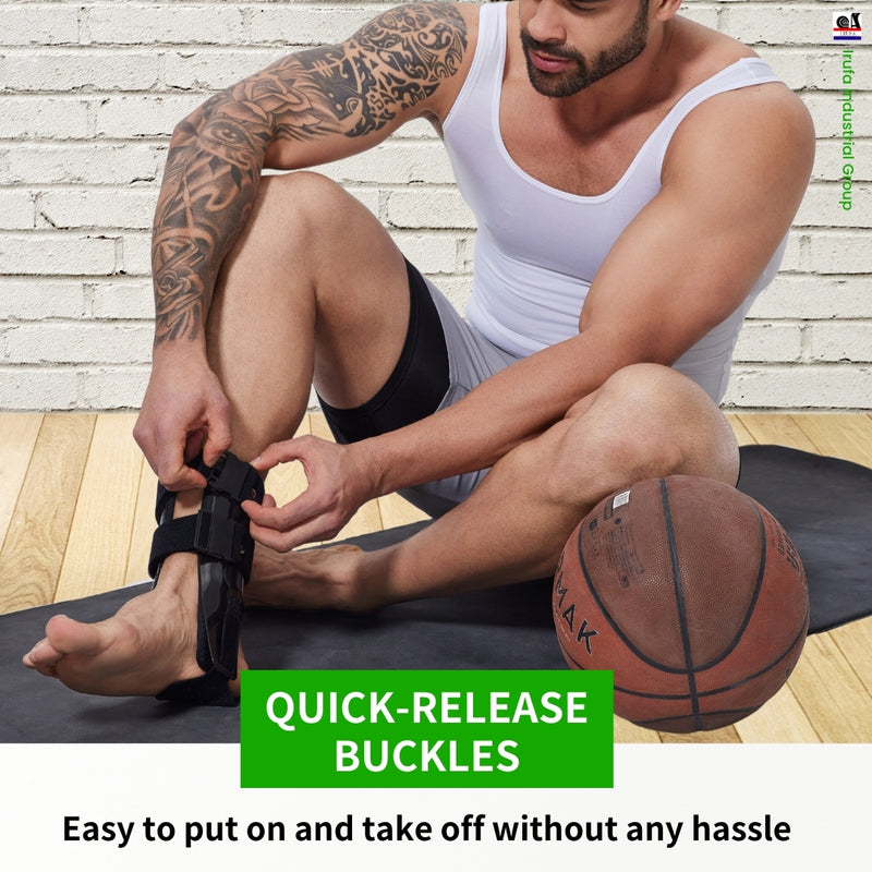 【AN-HP-31】Spacer Fabric Post-Op Cast Ankle Brace for Sprain, Ligament Injury, Tendonitis