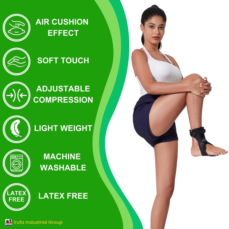 【AFO-SF-11】Spacer Fabric Drop Foot Brace Orthosis – AFO Ankle Brace for Hemiplegia Stroke