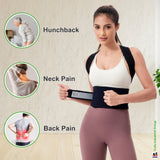 【CS-OS-31】Back Brace Posture Corrector for Women and Men Back Lumbar Support