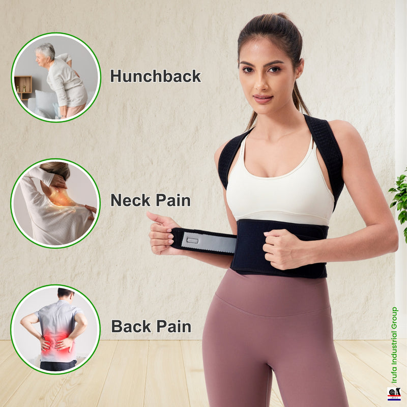 【CS-OS-31】Back Brace Posture Corrector for Women and Men Back Lumbar Support