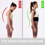【CS-OS-31】Back Brace Posture Corrector for Women and Men Back Lumbar Support