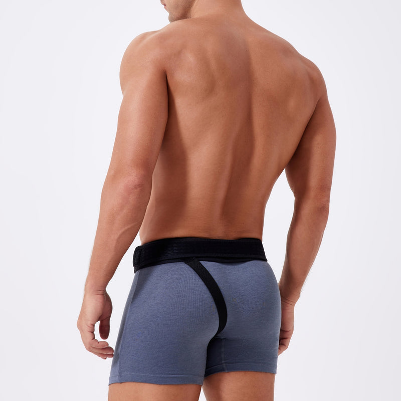 【HB-SF-201 LEFT】Left Side Spacer Fabric Inguinal Groin Hernia Belts for Men