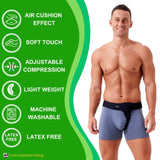 【HB-SF-201 LEFT】Left Side Spacer Fabric Inguinal Groin Hernia Belts for Men
