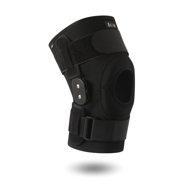 【KN-SF-15 H2】Hinged Knee Sleeve Support with Adjustable Straps