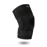 【KN-SF-15 H3】Spacer Fabric Hinged Knee Sleeve with Adjustable Straps