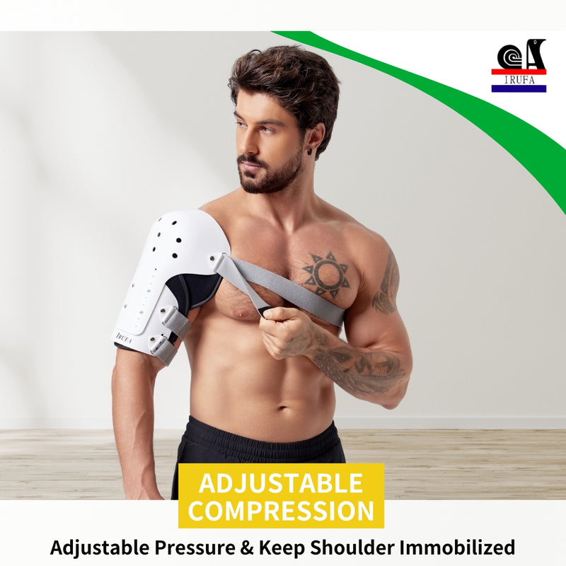 Spacer Fabric Humeral Fracture Brace for Broken Shoulder