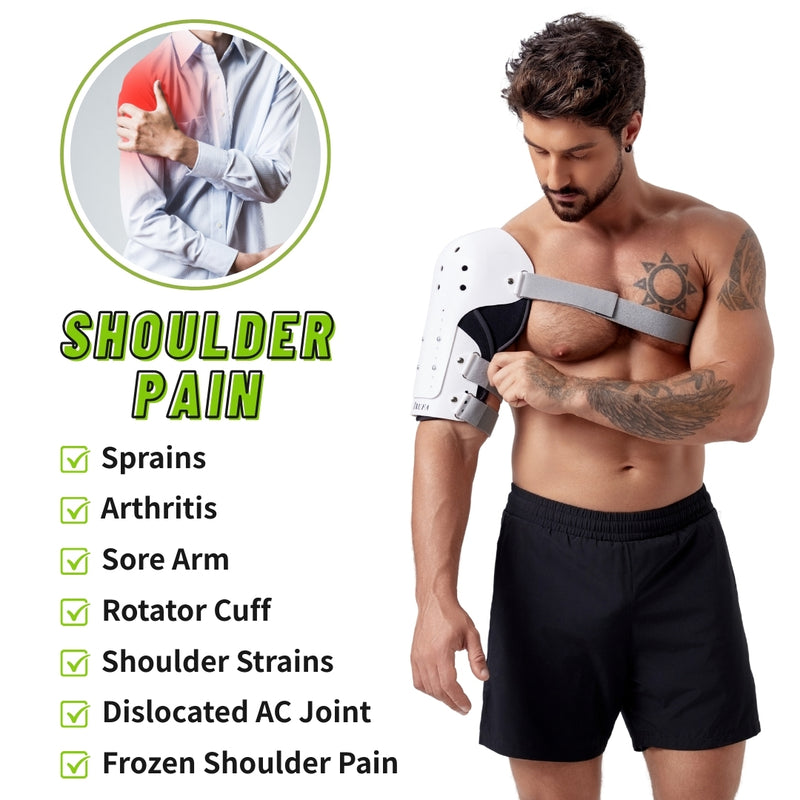 Spacer Fabric Humeral Fracture Brace for Broken Shoulder