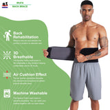 【WA-OS-12】Spacer Fabric Back Support Belt Brace for Lower Back Pain