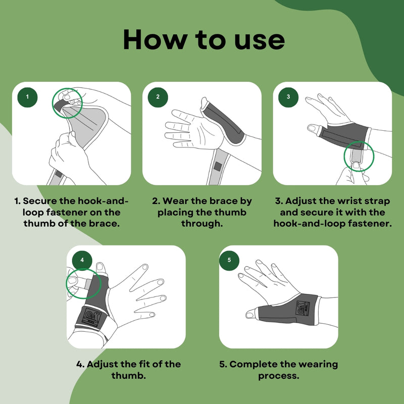 【TB-OS-32】Spacer Fabric CMC Thumb Splint