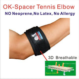 Irufa, TEN-OS-16,3D Breathable Elastic Fabric Tennis Elbow Brace Strap
