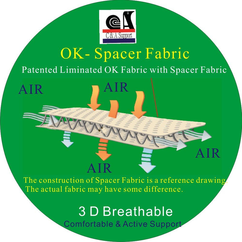 Irufa,KN-OS-19,New 3D Breathable 4 Way Elastic Fabric 8.5 Inch Width Knee Stabilizer