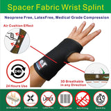 IRUFA, 3D Breathable Patented Fabric RSI Wrist Splint Brace Support