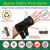 IRUFA, 3D Breathable Patented Fabric RSI Wrist Splint Brace Support