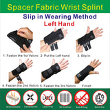IRUFA, 3D Breathable Patented Fabric RSI Wrist Splint Brace Support