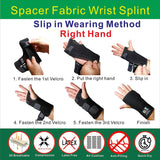IRUFA, New 3D Breathable Patented Fabric RSI Wrist Splint Brace Support