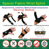 IRUFA, New 3D Breathable Patented Fabric RSI Night Wrist Splint