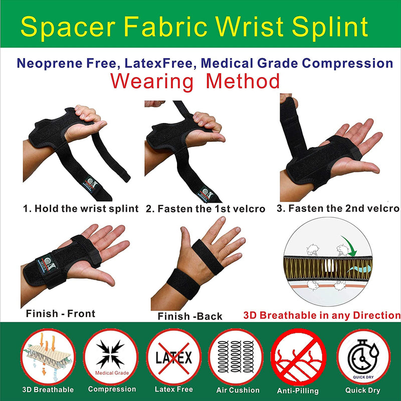 IRUFA, New 3D Breathable Patented Fabric RSI Night Wrist Splint