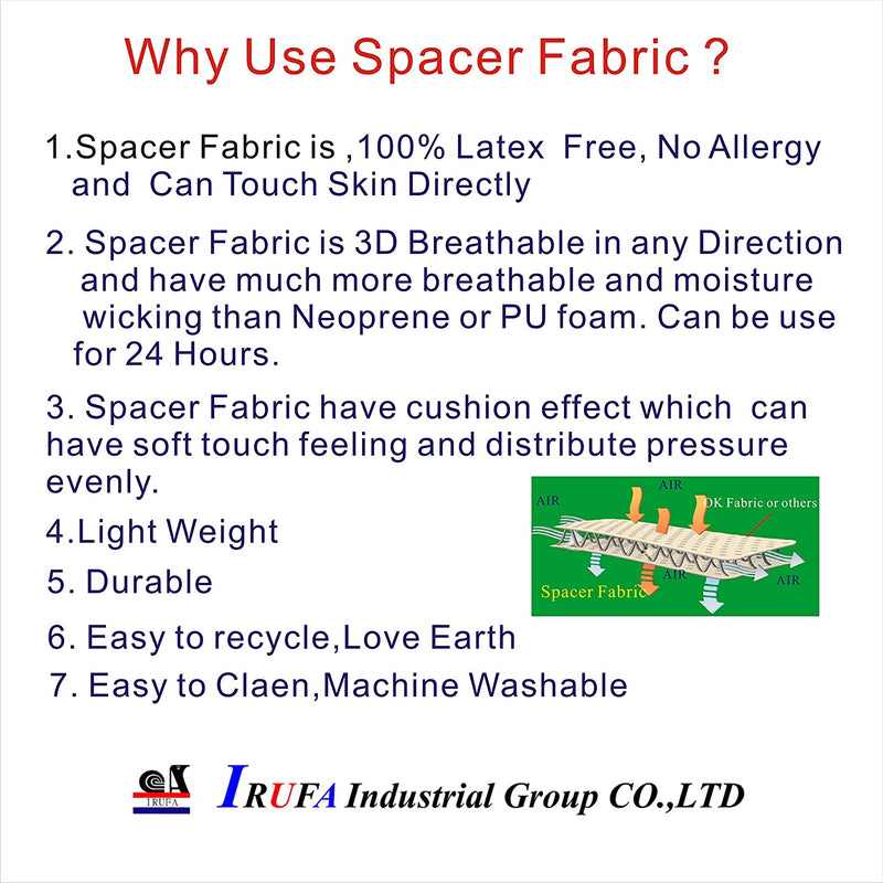 Irufa, TEN-OS-16,3D Breathable Elastic Fabric Tennis Elbow Brace Strap