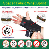 IRUFA, New 3D Breathable Patented Fabric RSI Wrist Splint Brace Support