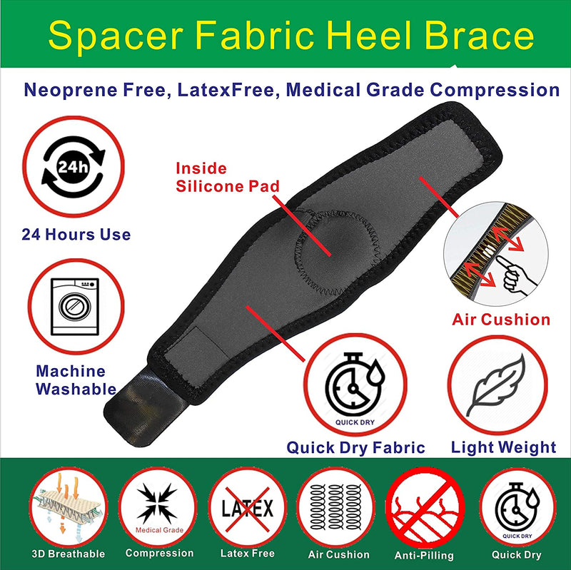 New 3D Breathable Heel Support